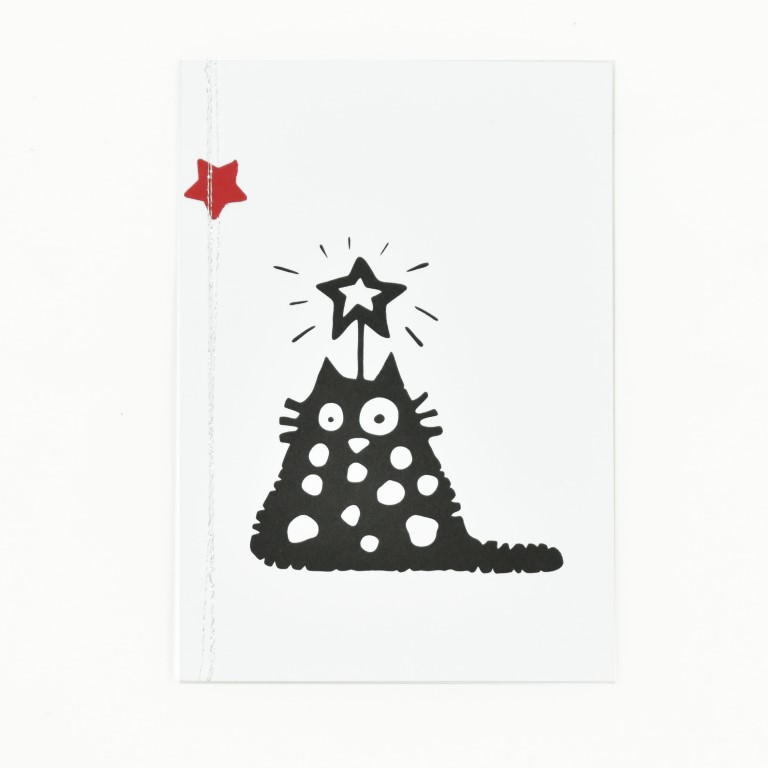 „Weihnachtskatze klein“